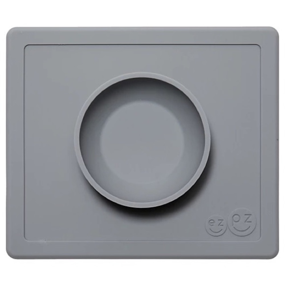 EZPZ the happy bowl in grey!